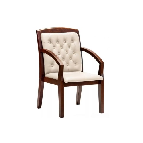 Конференц стул для посетителя Zurich D Multi-office (натуральная кожа)