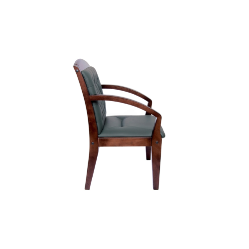 Конференц стул для посетителя Zurich D Multi-office (натуральная кожа)