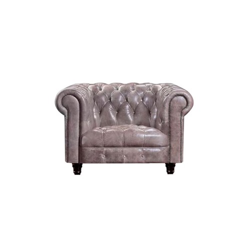 Офисный одноместный диван Боттичелли 1 (Натуральная кожа)