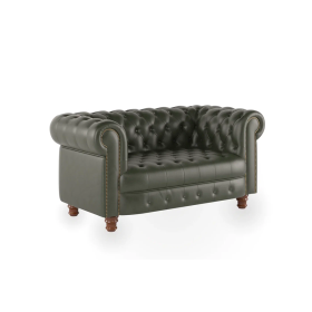 Офисный двухместный диван Боттичелли 2 (Натуральная кожа)