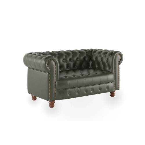 Офисный двухместный диван Боттичелли 2 (Натуральная кожа)