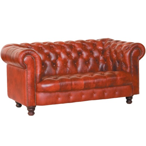 Офисный двухместный диван Боттичелли 2 (Натуральная кожа)