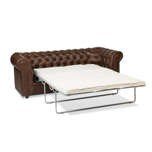 Офисный двухместный диван Боттичелли 2 Р/М (Натуральная кожа) с раскладным механизмом