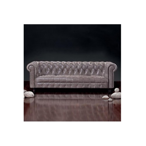 Офисный трехместный диван Боттичелли 3 (Натуральная кожа)