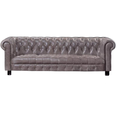 Офисный трехместный диван Боттичелли 3 (Натуральная кожа)