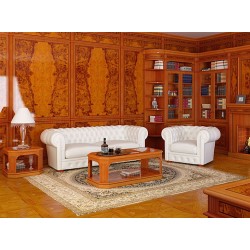 Мягкая мебель для офиса Боттичелли Люкс (Натуральная кожа)