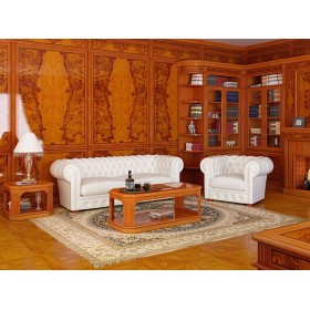 Мягкая мебель для офиса Боттичелли Люкс (Натуральная кожа)