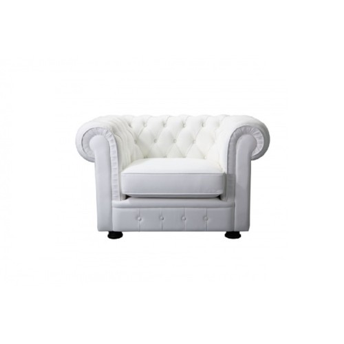 Офисный одноместный диван Боттичелли Люкс 1 (Натуральная кожа)