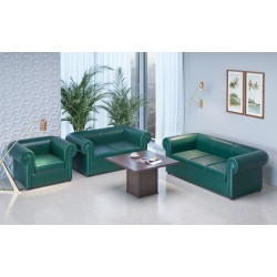 Мягкая мебель для офиса Боттичелли Слик (Натуральная кожа)