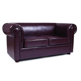 Двухместный диван Боттичелли Слик 2 (Натуральная кожа)