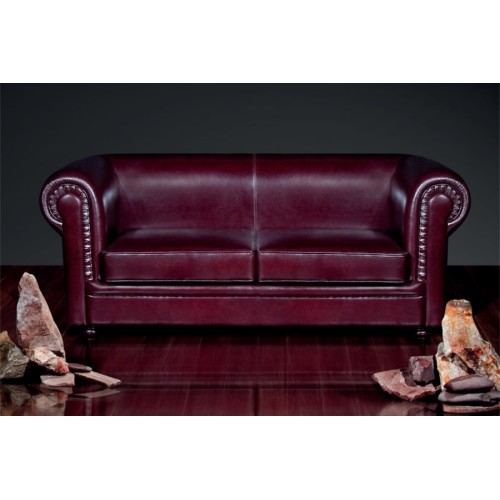 Двухместный диван Боттичелли Слик 2 (Натуральная кожа)