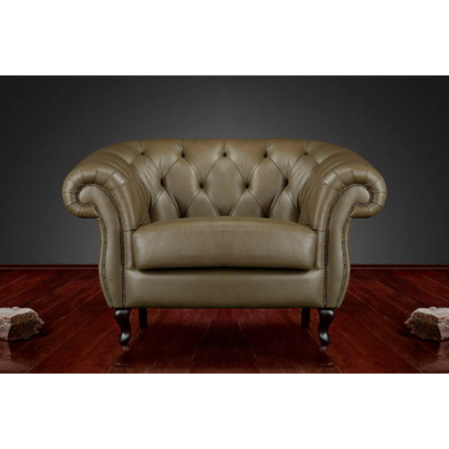 Одноместный диван Бруно 1 (Натуральная кожа)