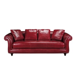 Трехместный диван Джованни 3 (Натуральная кожа)