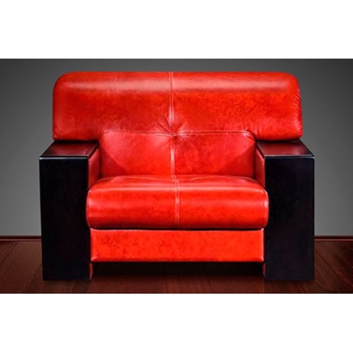 Одноместный диван Леонардо 1 DS-3 (Натуральная кожа)