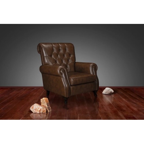 Одноместный диван Рубенс 1 (Натуральная кожа)