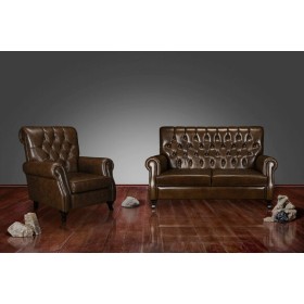 Мягкая мебель для офиса Рубенс (Натуральная кожа)