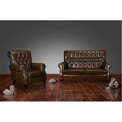 Мягкая мебель для офиса Рубенс (Натуральная кожа)