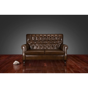 Двухместный диван Рубенс 2 (Натуральная кожа)