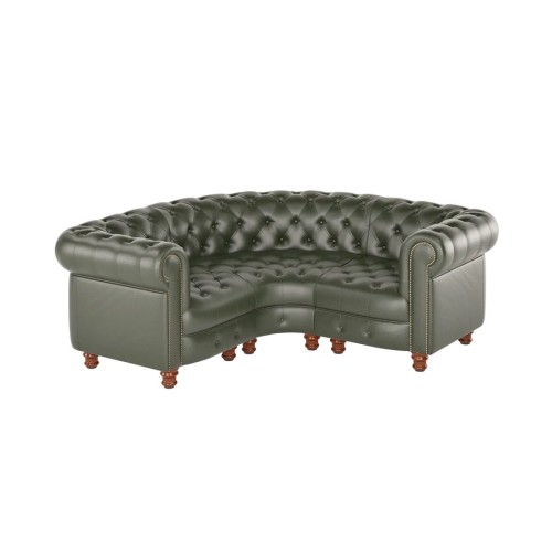 Секция одноместная Боттичелли Энгл-1L(R) (Натуральная кожа)