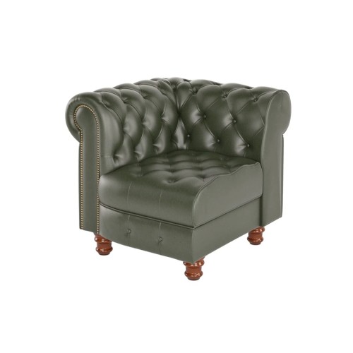 Секция одноместная Боттичелли Энгл-1L(R) (Натуральная кожа)