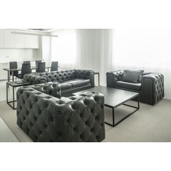 Мягкая мебель для офиса Ван Гог (диваны и кресла) Натуральная кожа