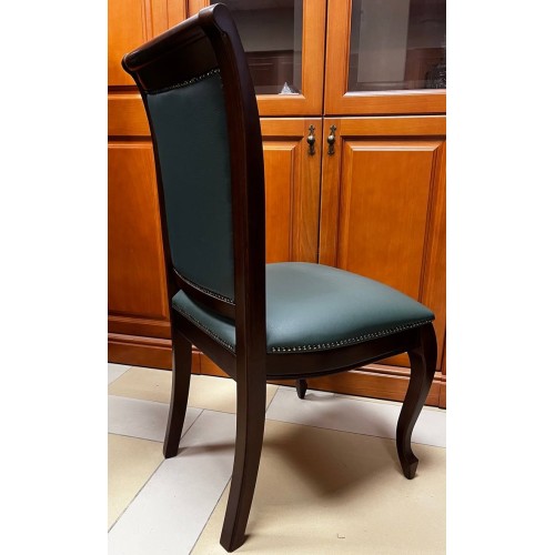 Конференц стул посетителя 590 без подлокотников (Натуральная кожа)