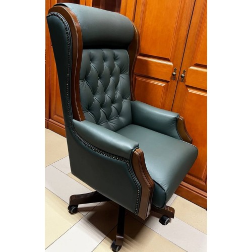 Кресло руководителя Князь 887 (деревянная крестовина)