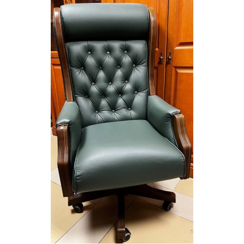 Кресло руководителя Князь 887 (деревянная крестовина)