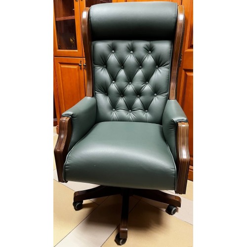 Кресло руководителя Князь 887 (деревянная крестовина)