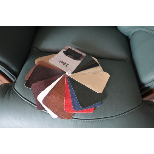 Кресло руководителя Пикассо с гербом (деревянная крестовина)