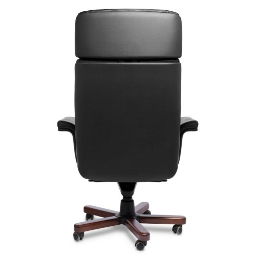 Кресло руководителя Split A с гербом Multi-office (натуральная кожа) высокая спинка