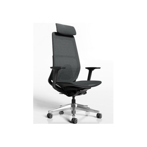 Офисное кресло для персонала Армани А (хромированная крестовина)