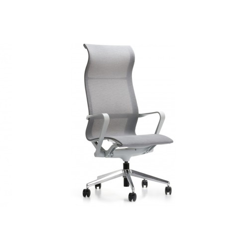 Офисное кресло для персонала Габо А (хромированная крестовина)