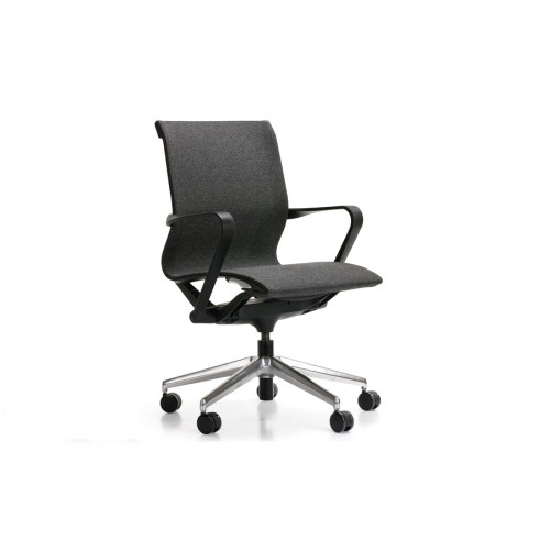 Офисное кресло для персонала Габо М (хромированная крестовина)