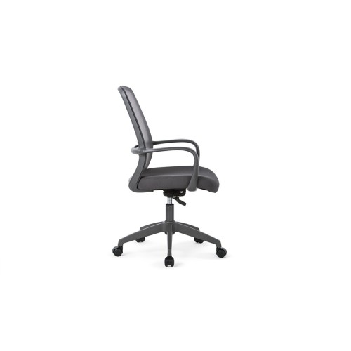 Офисное кресло для персонала Мольер М (пластиковая крестовина)