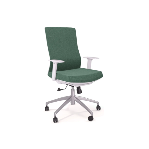 Офисное кресло для персонала Tesla М (хромированная крестовина)