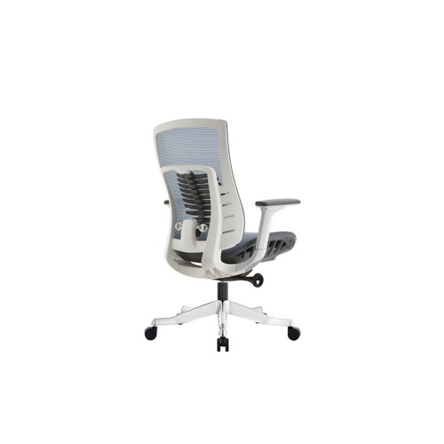 Офисное кресло для персонала Tesla Плюс М (хромированная крестовина)