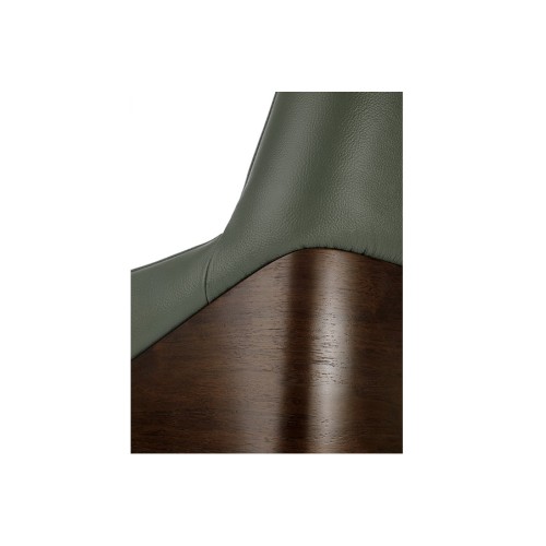 Кресло руководителя Акиро А хром (натуральная кожа) высокая спинка