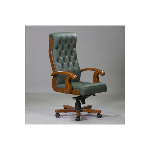 Кресло руководителя Боттичелли DB-13 (натуральная кожа) высокая спинка