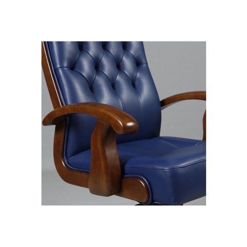 Кресло руководителя Боттичелли DB-13 (натуральная кожа) высокая спинка