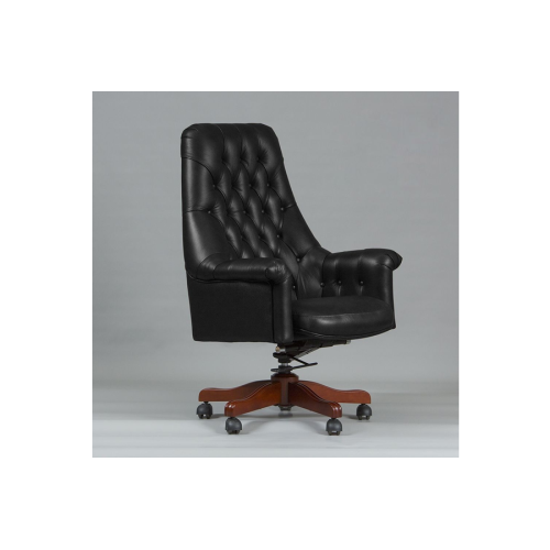 Кресло руководителя Бруно А (натуральная кожа) высокая спинка