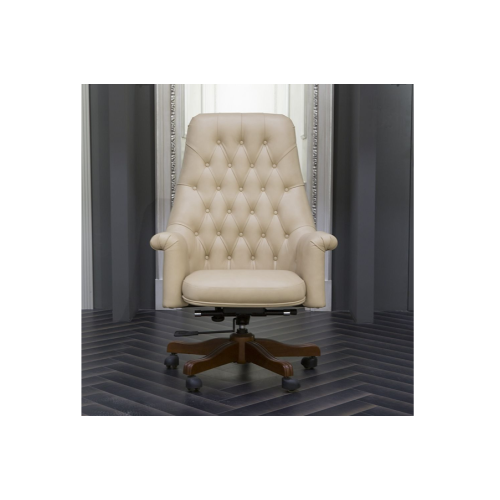 Кресло руководителя Бруно А (натуральная кожа) высокая спинка