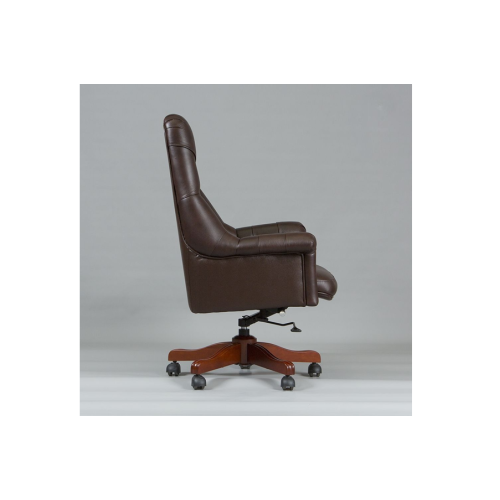 Кресло руководителя Бруно А (натуральная кожа) высокая спинка