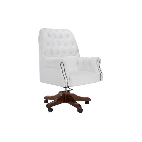 Кресло для руководителя Батони А (деревянная крестовина)