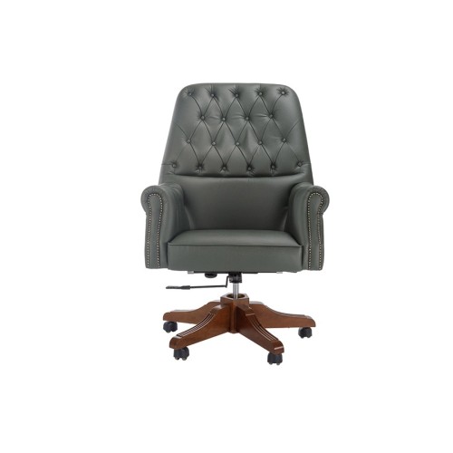 Кресло для руководителя Батони А (деревянная крестовина)