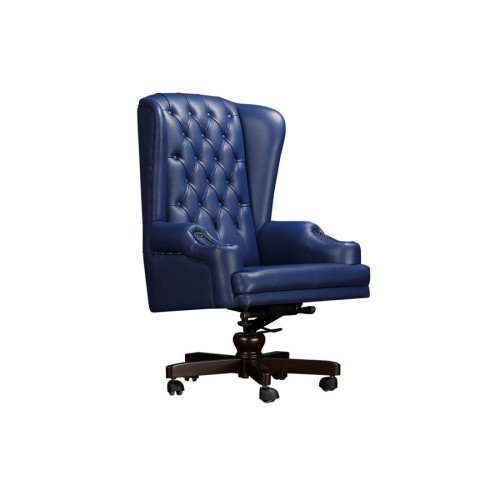 Кресло руководителя Челлини DL-051 (натуральная кожа)