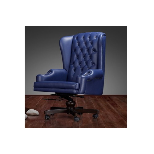 Кресло руководителя Челлини DL-051 (натуральная кожа)