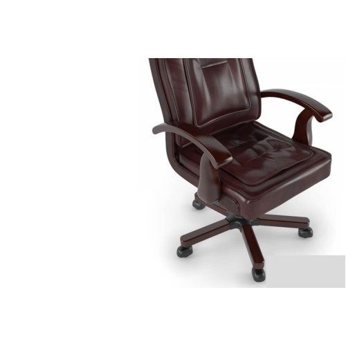 Кресло руководителя Донателло DB-730 (натуральная кожа) высокая спинка