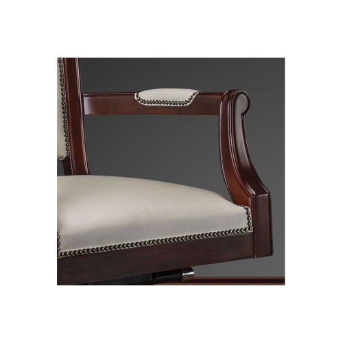 Кресло для руководителя Фаворит ТА5028H (деревянная крестовина)