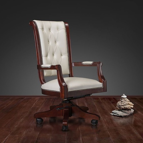 Кресло для руководителя Фаворит ТА5028H (деревянная крестовина)